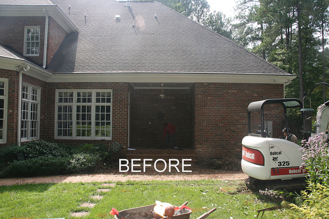 Before Addition - Sunroom - Gold STAR Award