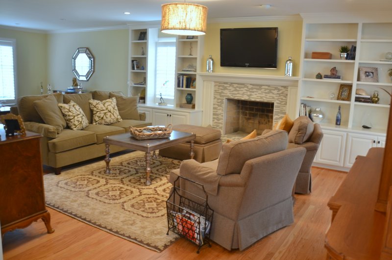 After Whole House Remodel - Family Room