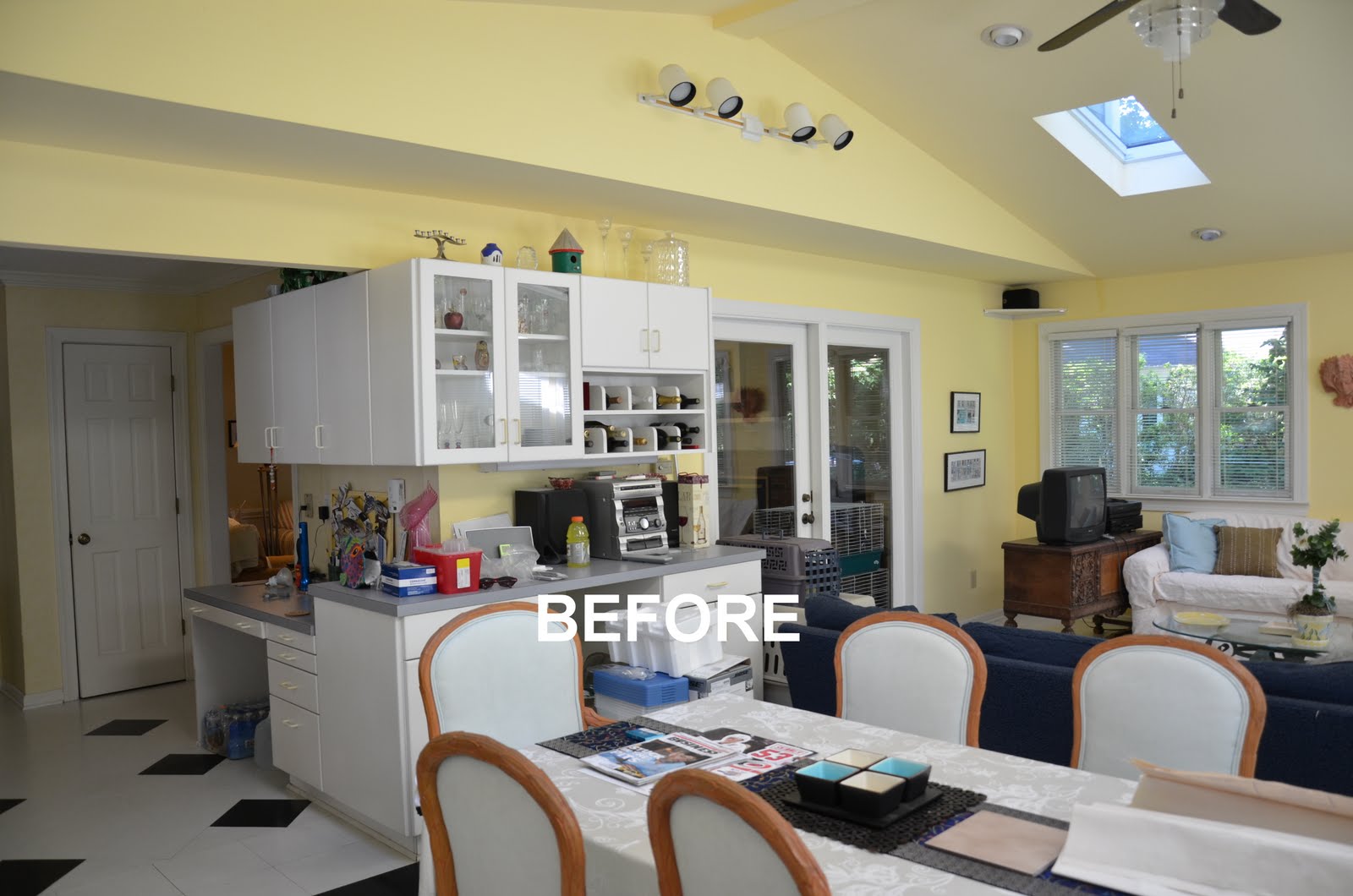 Before Whole House Remodel - Sunroom