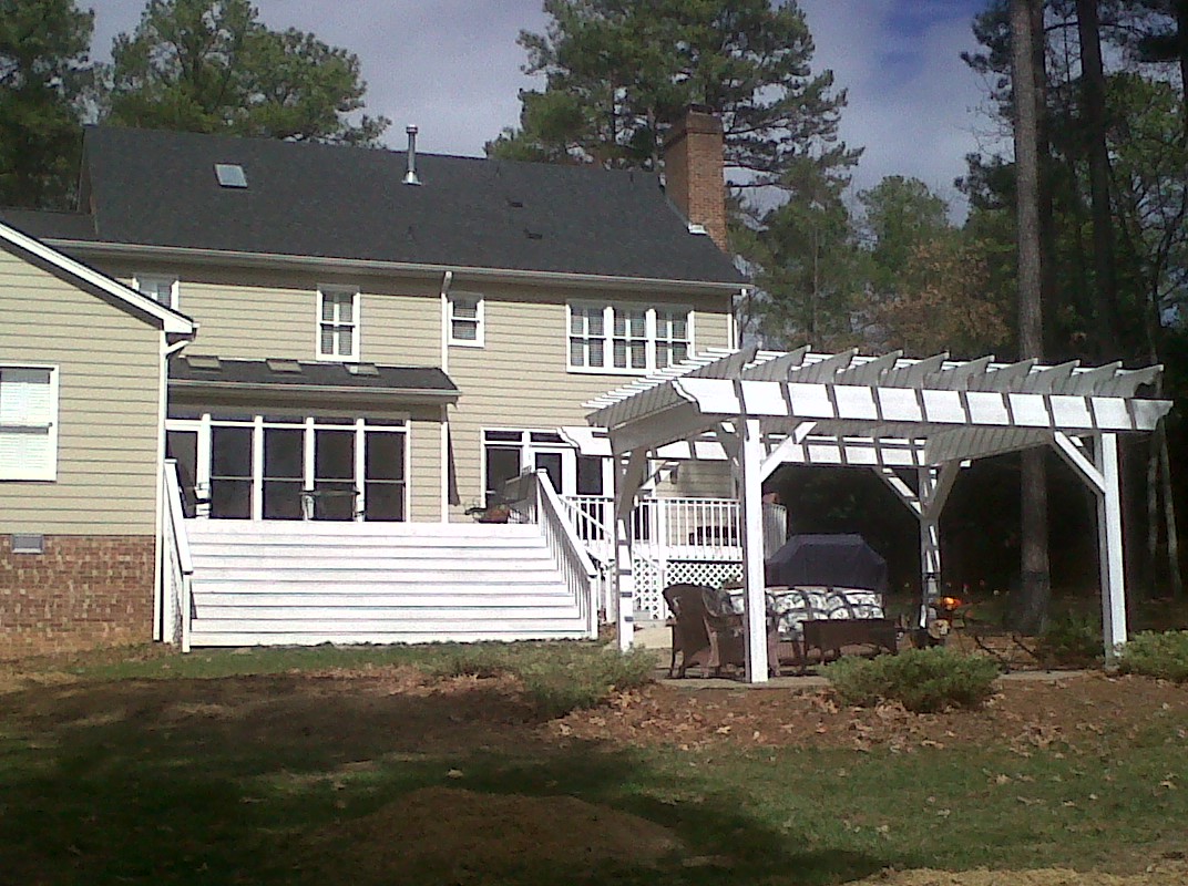 Before Porch and Deck Addition
