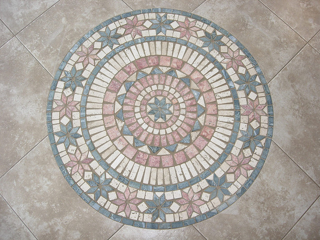 After Porch Tile Detail