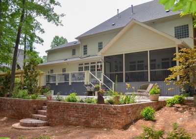 Whole house remodel back of house