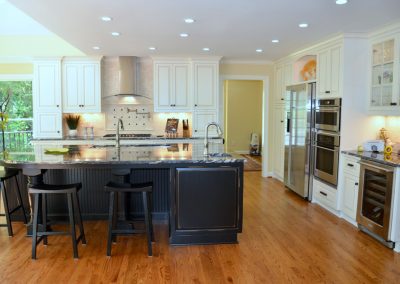 Lochmere open concept kitchen