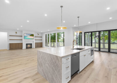 Kitchen & Living room